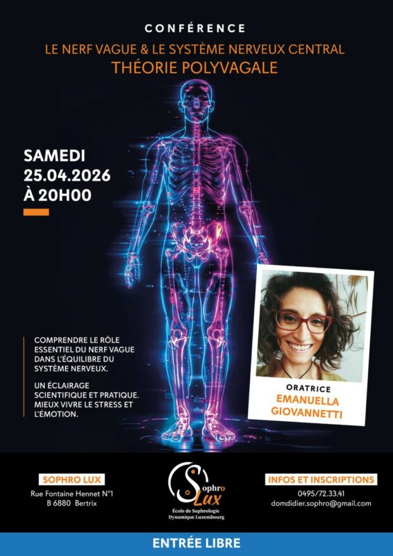 Conférence – Le nerf Vague par Emanuella Giovannetti
