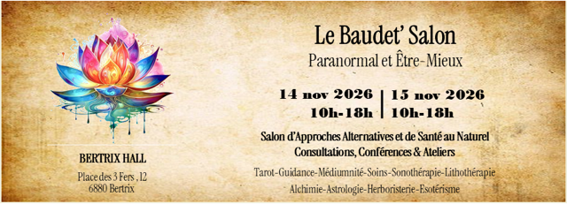 Baudet&rsquo;salon 2026 (14 & 15 nov) – nous serons présents